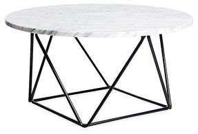 White Marble Top Coffee Table - Foter