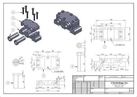 detailed assembly drawing - Buscar con Google | Mechanical engineering ...