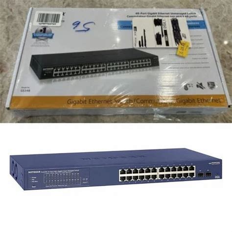 Netgear Network Switch POE 48 Port, LAN Capable, Grey at Rs 48000/piece ...