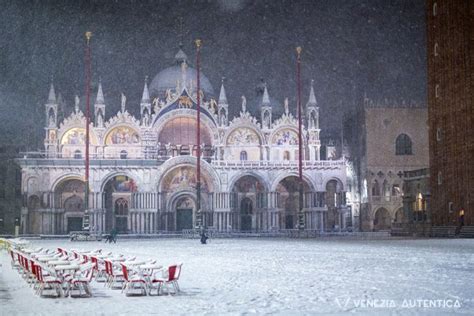 IN PICTURES: The Stunning Beauty Of Venice Covered In Snow