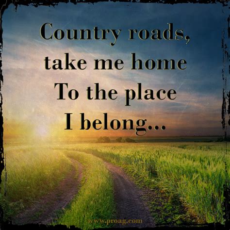 Quotes about Country roads (55 quotes)