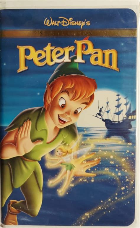 VHS 1953 Vintage Classic Movie by Walt Disney titled Peter Pan | Etsy