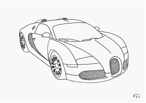 Bugatti Veyron Sketch | Motors.pk