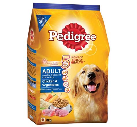 Pedigree Adult Dog Food Chicken & Vegetables 3Kg | Driftbasket