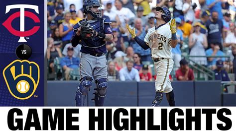 Twins vs. Brewers Game Highlights (7/27/22) | MLB Highlights - YouTube