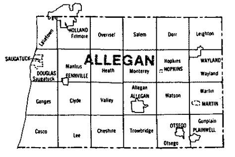 Allegan County, Michigan – S-K Publications