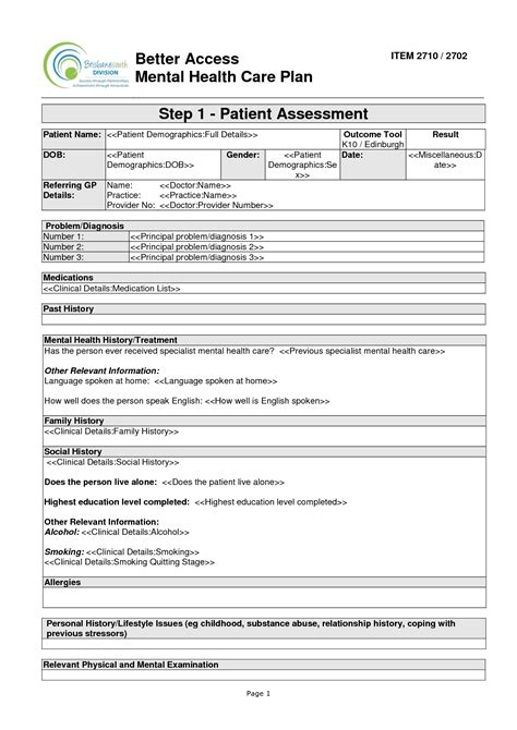 38+ Free Treatment Plan Templates in Word Excel PDF