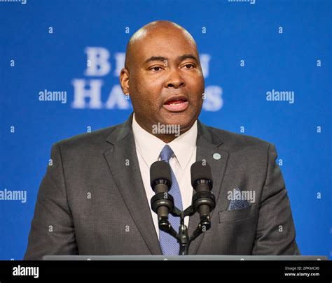 PHILADELPHIA, PA, USA - FEBRUARY 3, 2023: DNC Chair Jaime Harrison ...