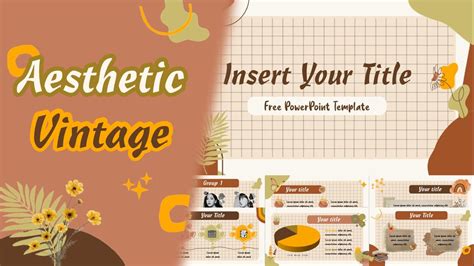 Aesthetic Vintage PowerPoint Template | Presentation template free, Powerpoint templates, Powerpoint