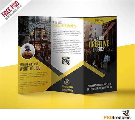 11 Best TriFold Business Brochure PSD Templates In 2024