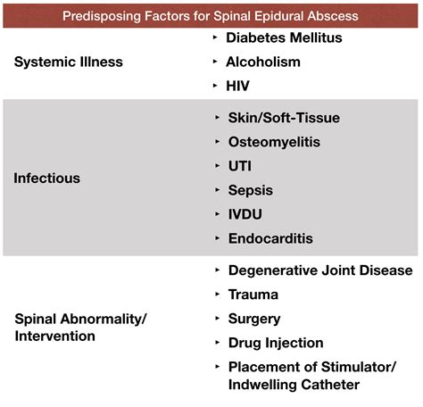 Spinal Epidural Abscess — Taming the SRU