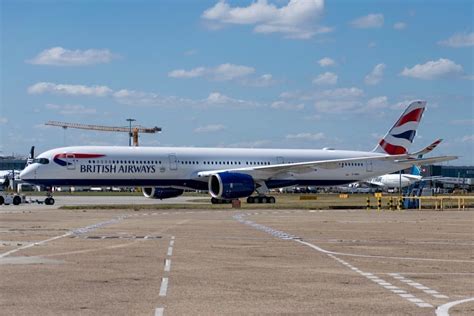 First British Airways Airbus A350 Departs On Inaugural Flight - Simple ...