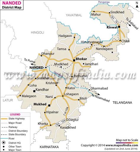 Nanded In Maharashtra Map - Brandy Tabbitha