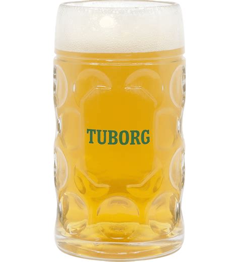 Tuborg Beer Glass Mug Denmark Crown Logo By Appointment To Royal Danish Court L009566 | lupon.gov.ph