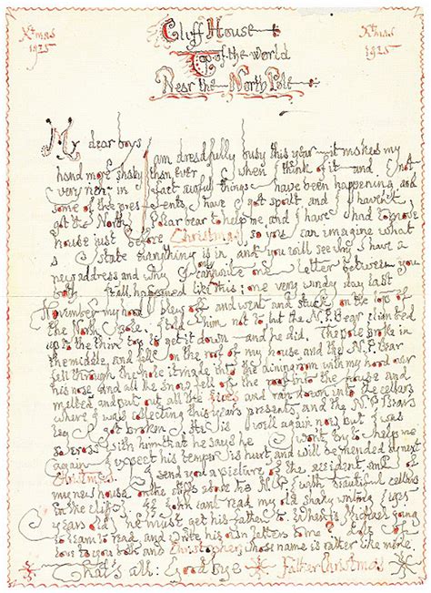 This Christmas letter that J.R.R. Tolkien sent his children will warm ...