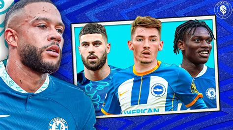 CHELSEA MOVE FOR DEPAY!?, 2023 TRANSFER TARGETS IN WORK!, GILMOUR SIGNS FOR BRIGHTON || Chelsea ...