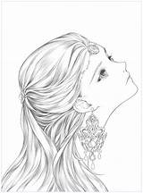 Muse Coloring Book Of The By Dadachyo Mystica Korean  Etsy sketch template
