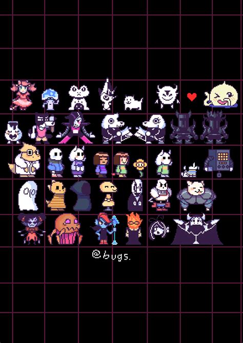 this is my project of redrawing some undertale characters in my pixel art style, I hope you guys ...