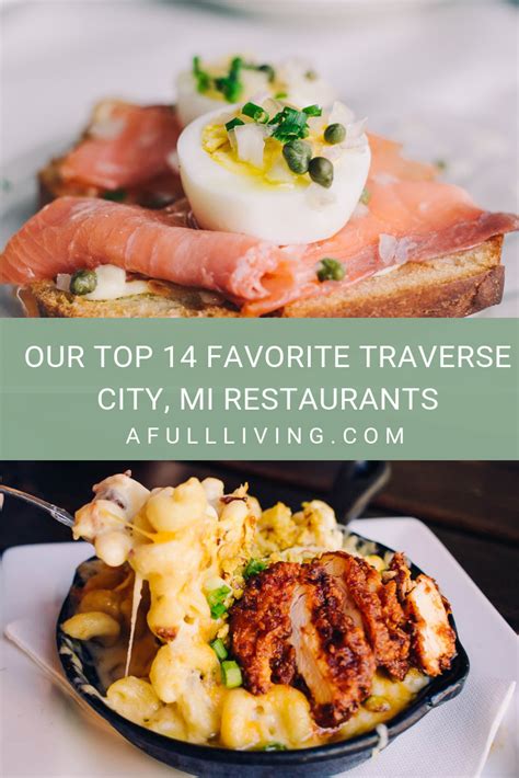 the top 4 favorite traverse city, mi restaurants