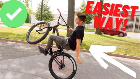 How To Wheelie A Bike (Guaranteed) - YouTube