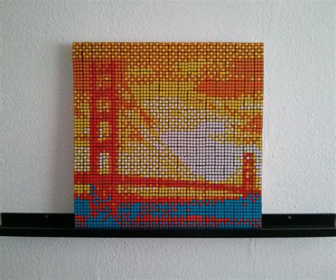 Rubik's Cube Mosaic : 5 Steps (with Pictures) - Instructables