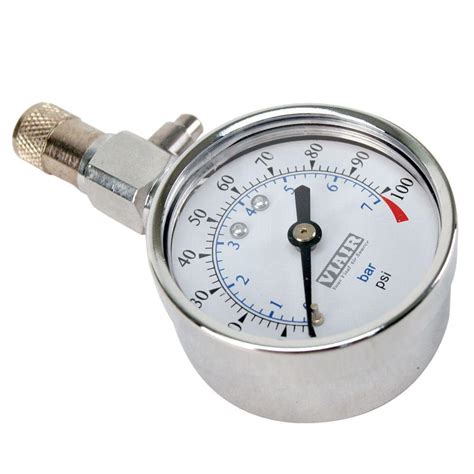 VIAIR 2 in. Tire Pressure Gauge (0-100 PSI) 90072 - The Home Depot