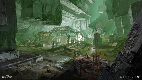 Destiny Vex concept art by Dorje Seattle Bellbrook | Concept art, Sci fi environment ...