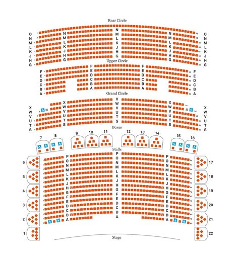 TOUCH this image: Liverpool Philharmonic Hall seating plan by Liverpool Philharmonic | Seating ...