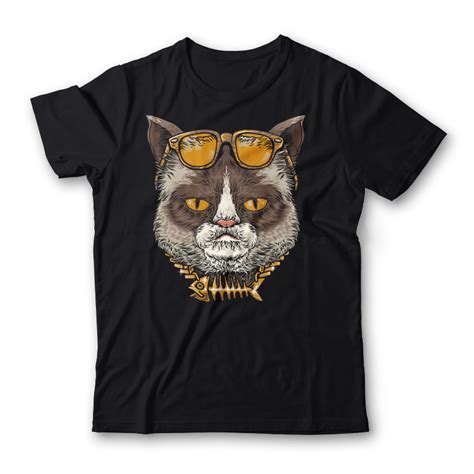 Cool Cat T-shirt template | Tshirt-Factory