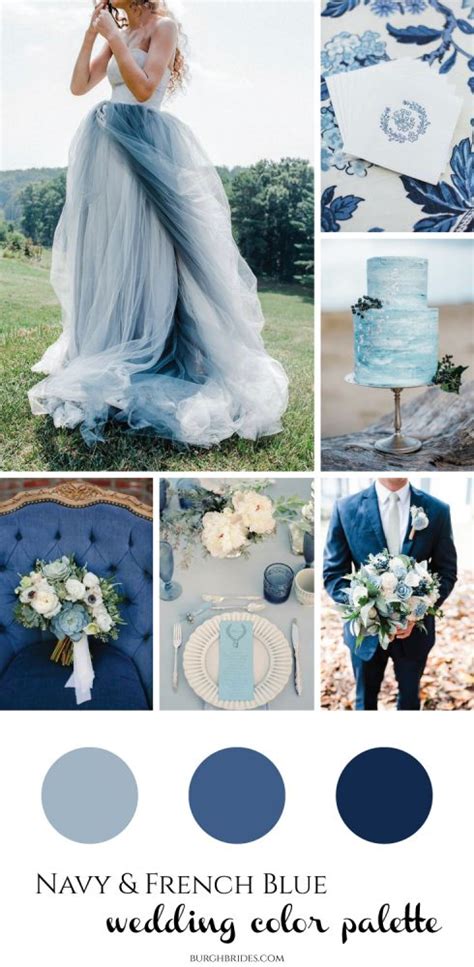 Navy & French Blue Wedding Inspiration | Burgh Brides