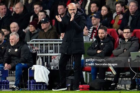 Coach Peter Bosz of PSV during the UEFA Champions League match... News ...