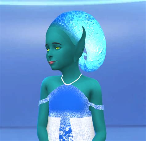 Sims 4 Alien Hair Cc