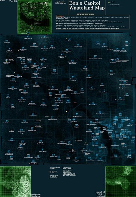 MEGA Fallout 3 Map at Fallout 3 Nexus - Mods and community