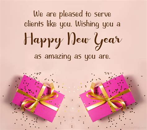 Happy New Year Wishes For Clients - NEWYEAR BHJK