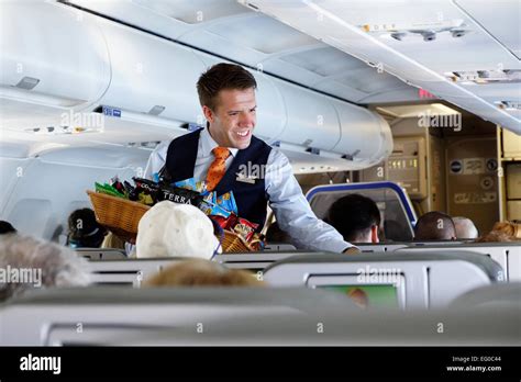 Male flight attendant Stock Photo, Royalty Free Image: 78685492 - Alamy