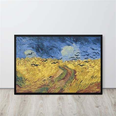 Vincent Van Gogh Wheatfield With Crows 1890 Fine Art Print - Etsy