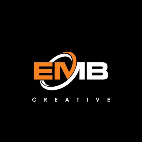 EMB Letter Initial Logo Design Template Vector Illustration 36205036 ...