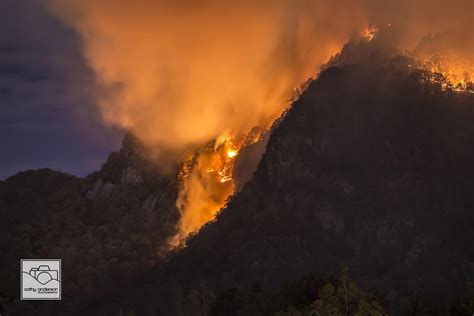 Evacuations continue for Party Rock Fire in North Carolina - Wildfire Today