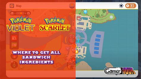 Pokemon Scarlet & Violet: Where To Get All Sandwich Ingredients - GamerHour