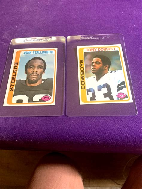 1978 TOPPS FOOTBALL CPL. SET (528) CARDS HIGH GRADE EX/MT-NM DORSETT ROOKIE | eBay