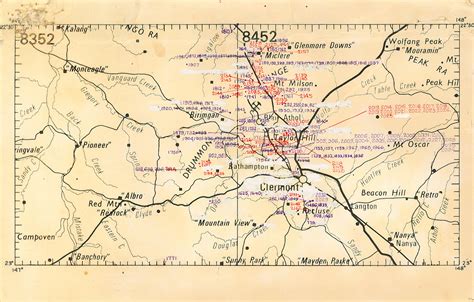 Clermont Mine Map Compilation - Clermont Mine Map Compilation - Map ...