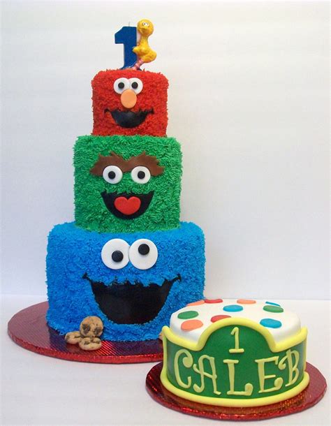 Sesame Street First Birthday — Children's Birthday Cakes | Sesame street birthday cakes ...