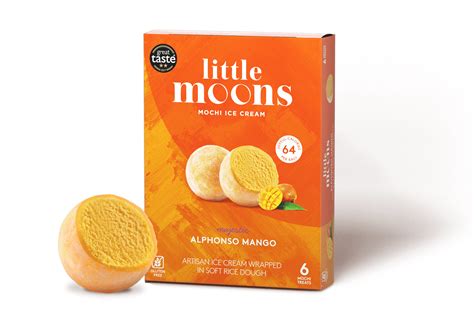 Little Moons Mochi Ice Cream Flavours | Alphonso Mango