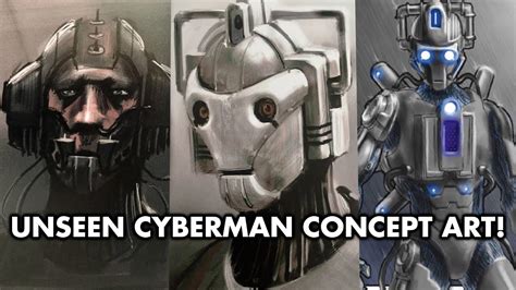 Doctor Who Concept Art We NEVER SAW! | The Cybermen (Volume 1) - YouTube