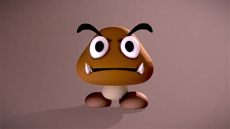 Animated Goomba (Super Mario Bros) - Download Free 3D model by Yanez ...