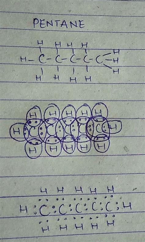 N Pentane Lewis Structure