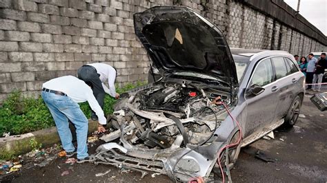 Cyrus Mistry car accident: Mercedes team collects data