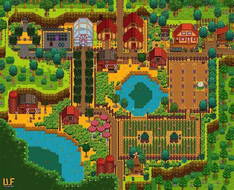 Pin by [redacted] [redacted] on life in the valley | Stardew valley farms, Stardew valley ...