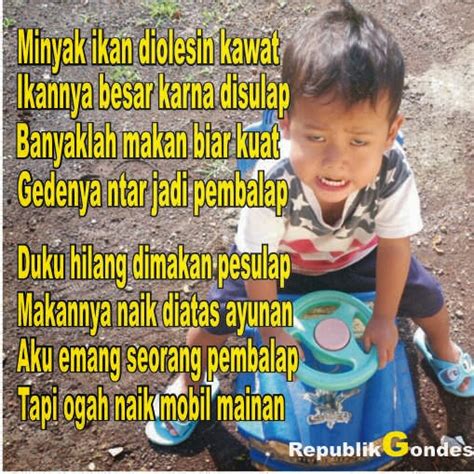 Berbalas Pantun Jenaka Untuk Anak2 - cerita lucu