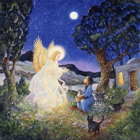 Annunciation Painting by Bill Bell - Fine Art America